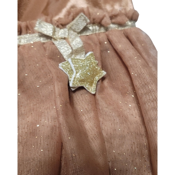 H&M Kids Dress in Shimmering Gold - Picture 3 of 5